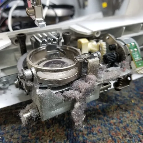 Sewing machine repaired by James — example 7