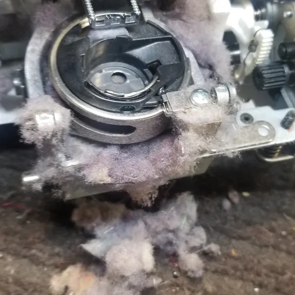 Sewing machine repaired by James — example 8