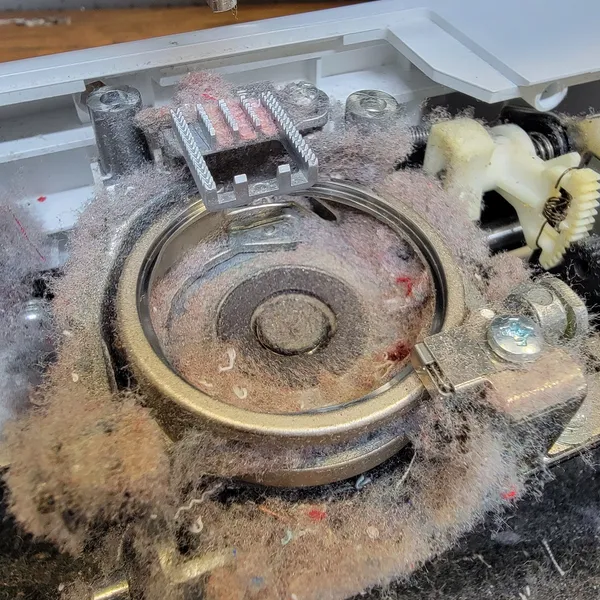 Sewing machine repaired by James — example 9